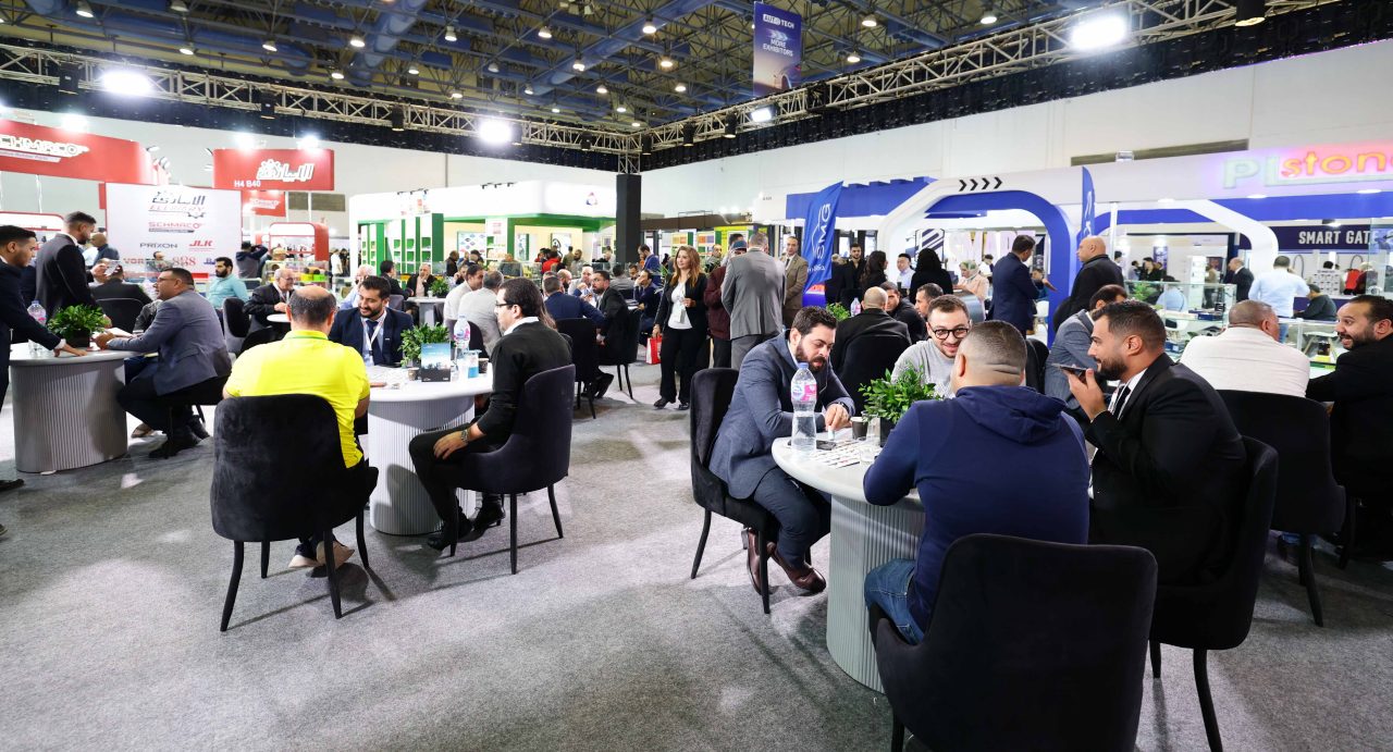 Meetings in exhibitors booths